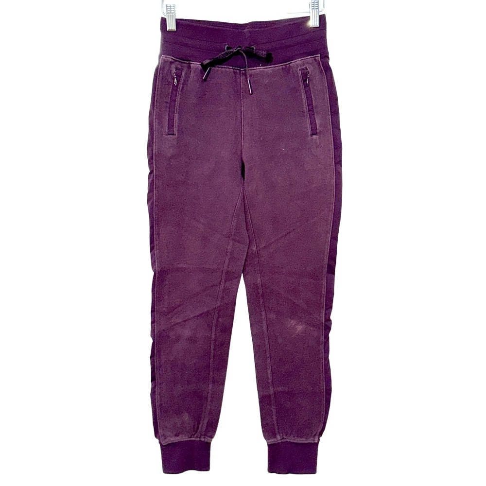 Lululemon Scuba Joggers Purple Drawstring Waist Joggers Pants Womens Size 2